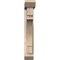 Ekena Millwork Merced Slat Smooth Bracket w/ Offset Brace, Douglas Fir, 5 1/2"W x 26"D x 34"H BKT0604X26X34MRC06SDF - alternate 4